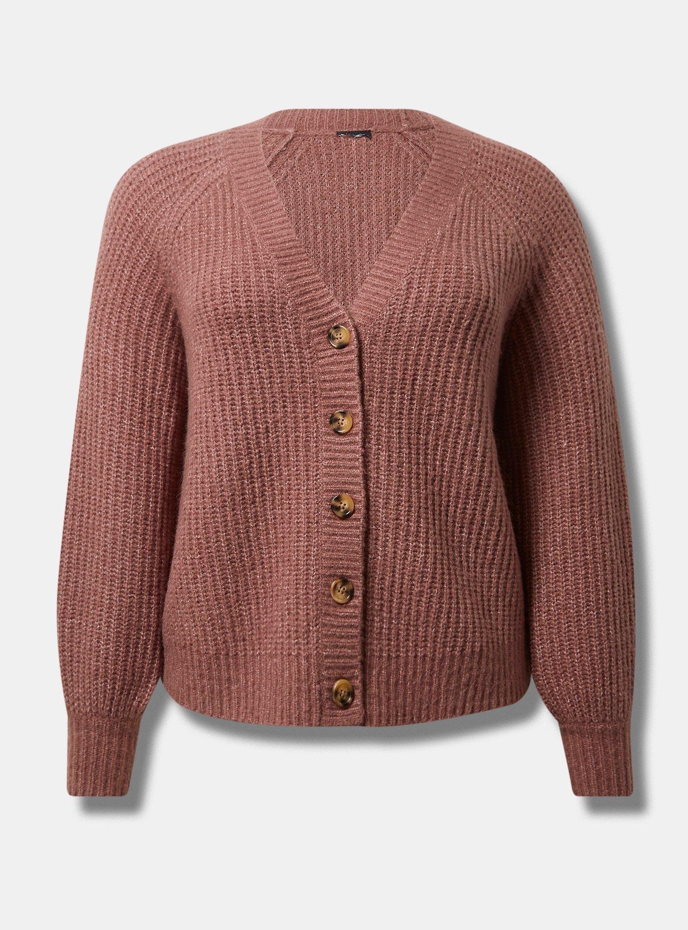 Cardigan Button Front Sweater