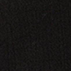 Tie Front Long Sleeve Top , DEEP BLACK, swatch