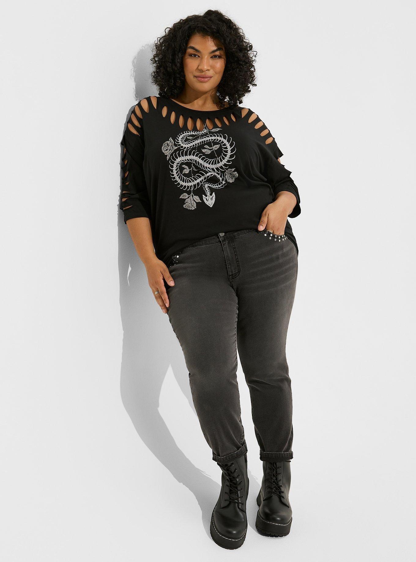 Snake Classic Fit Cotton Slash Tee