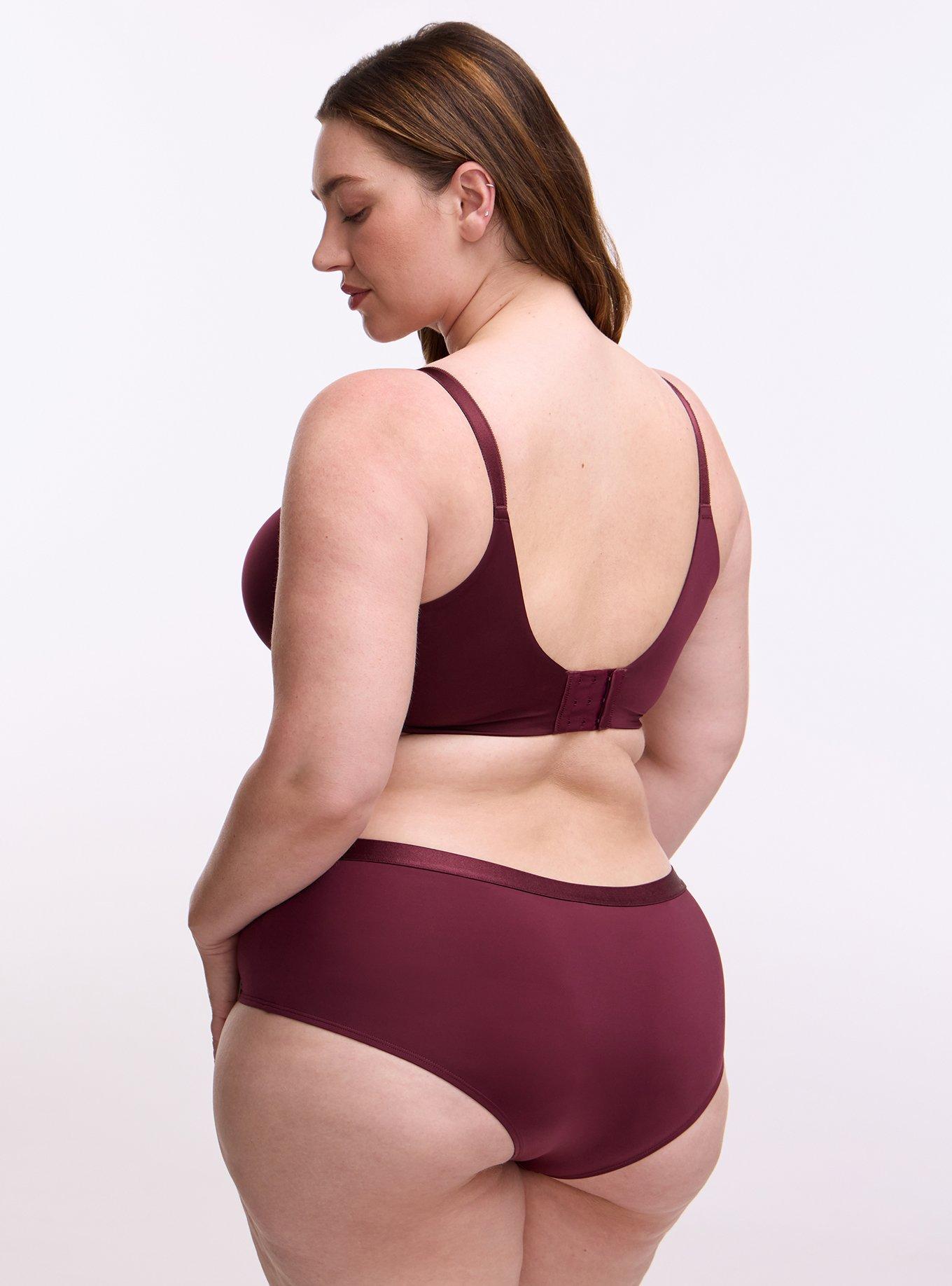 XO Plunge Push-Up Smooth Bra, FIG, alternate