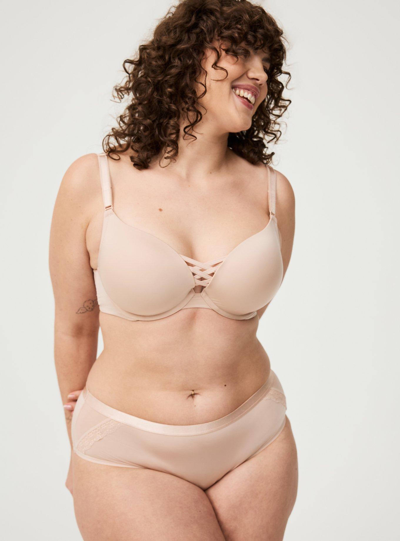 Plus Size - XO Plunge Push-Up Bra - Torrid