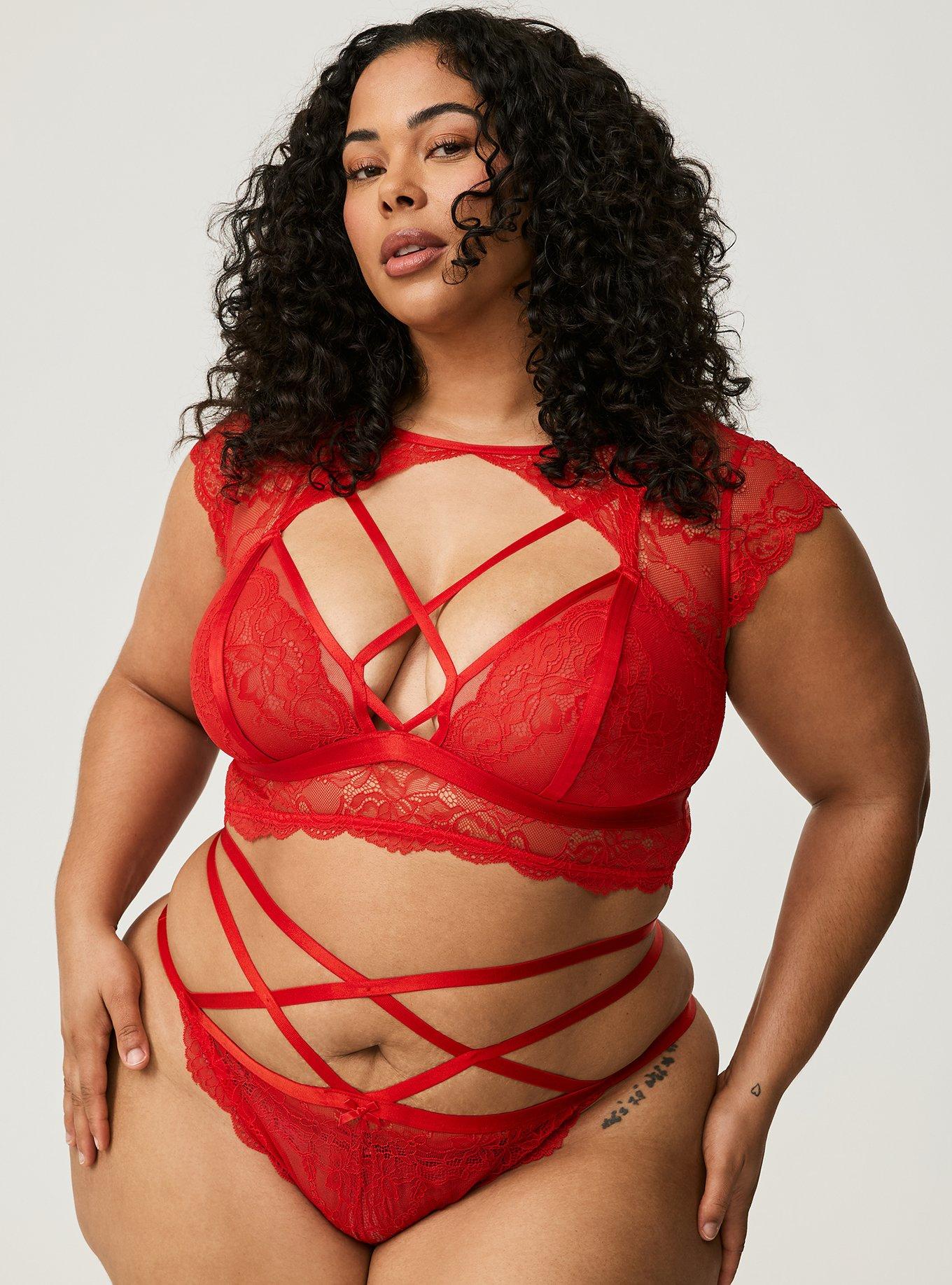 Lace High Neck Bralette Top