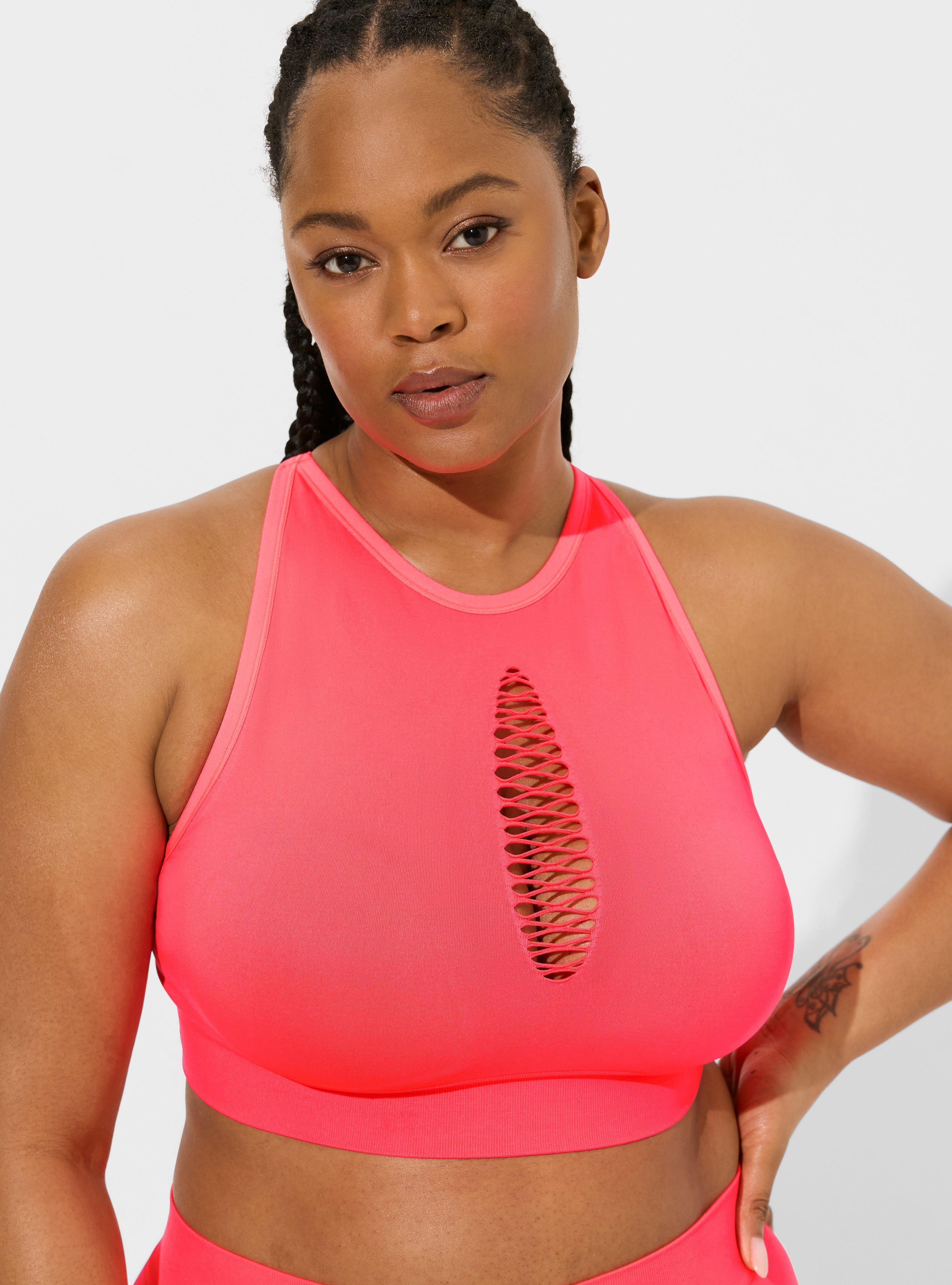 Plus Size - XO Seamless High Neck Bralette - Torrid