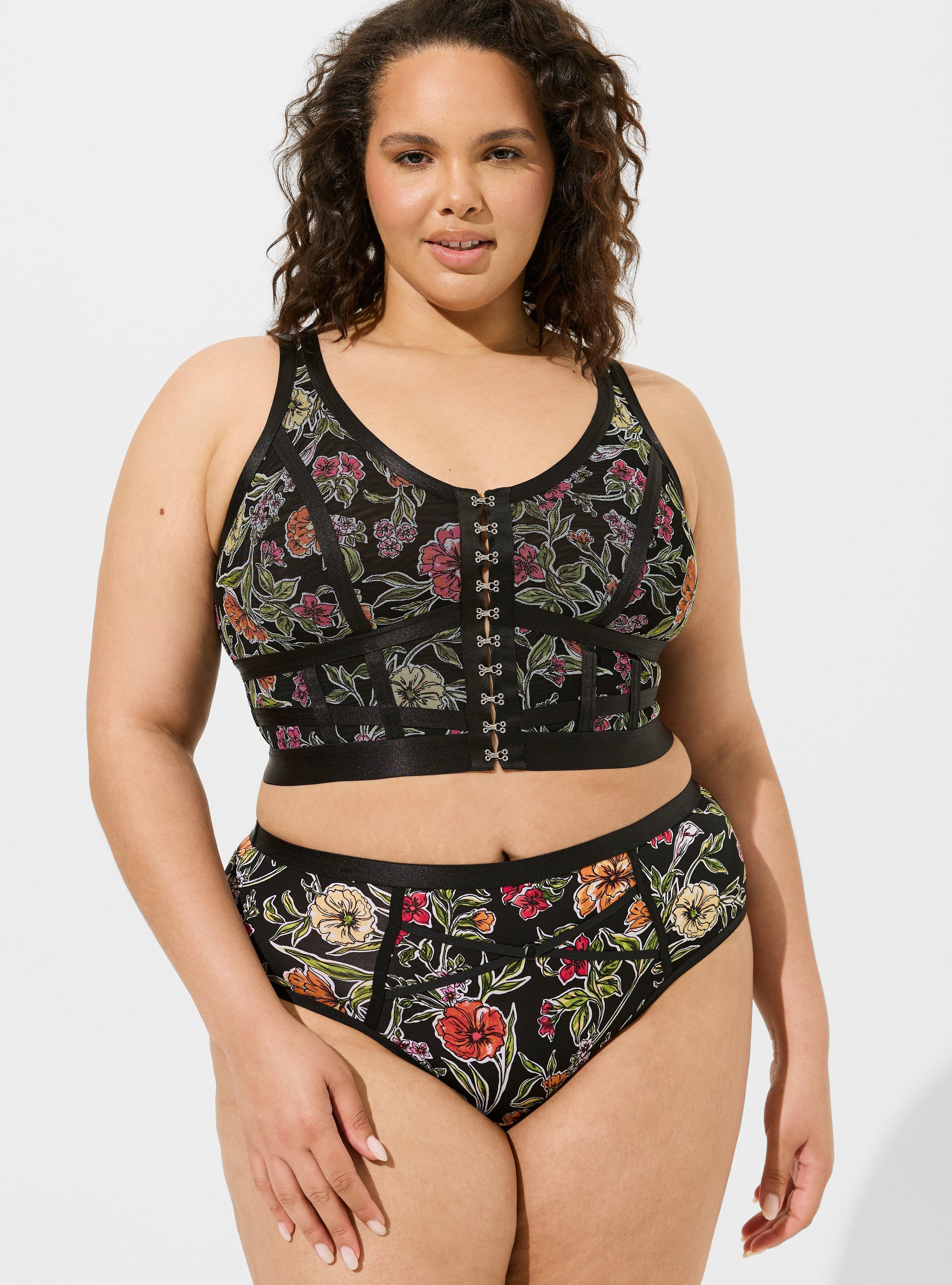 Plus Size - Mesh Regency Punk Bustier - Torrid