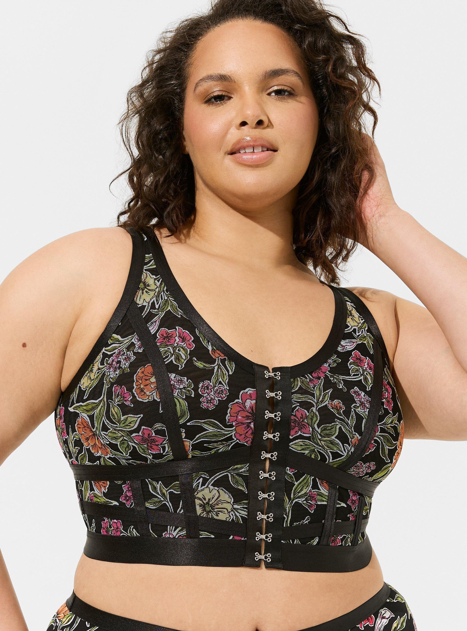 Plus Size - Mesh Regency Punk Bustier - Torrid