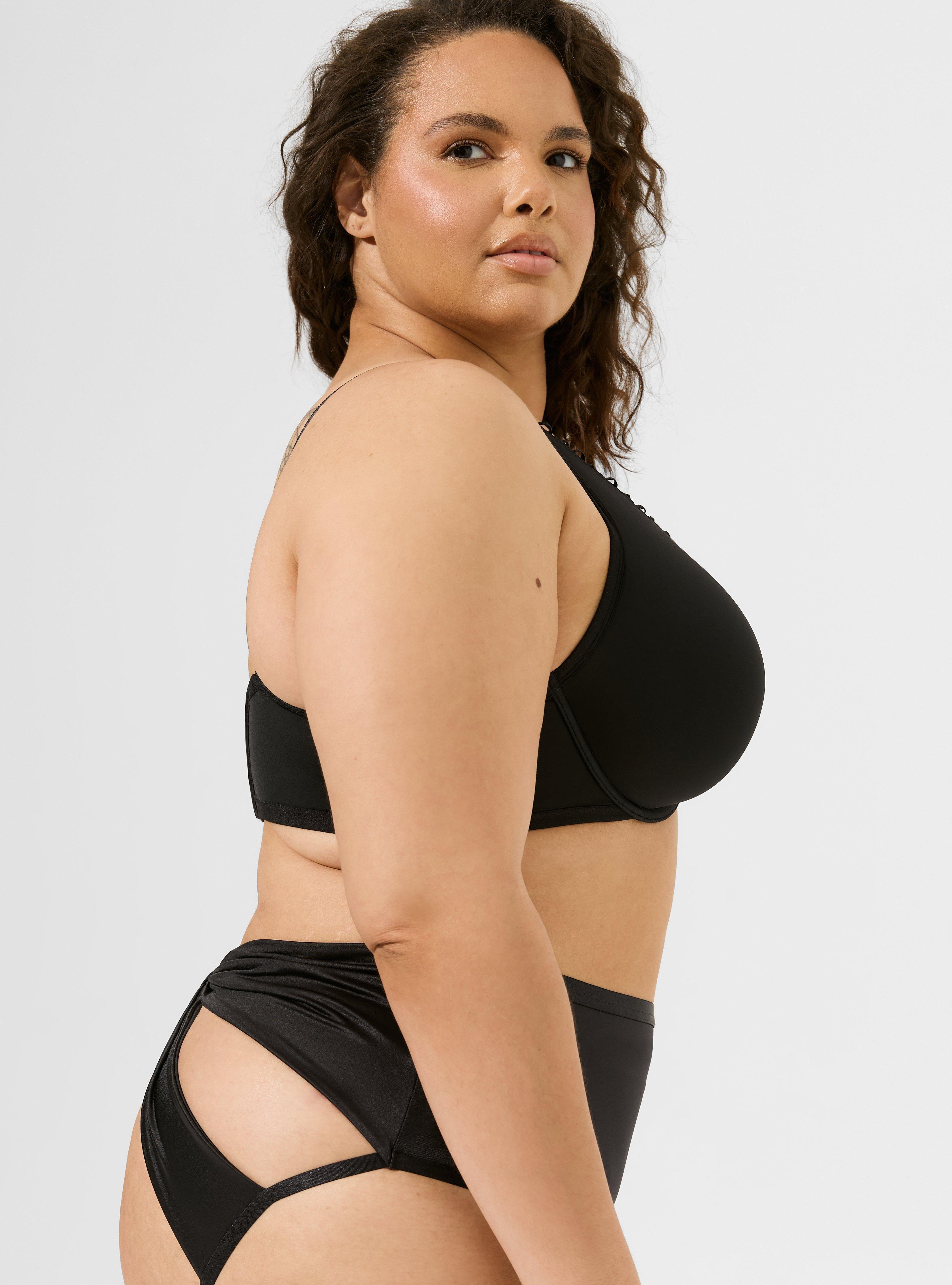 Shine Open Gusset Bow Panty