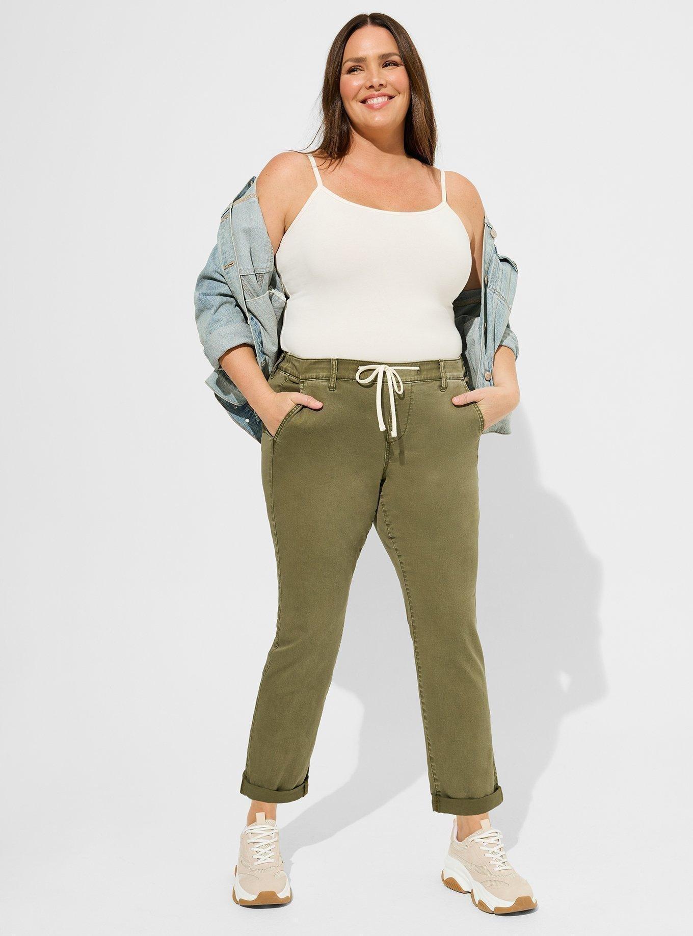 Female Slim Stretch Twill Pant