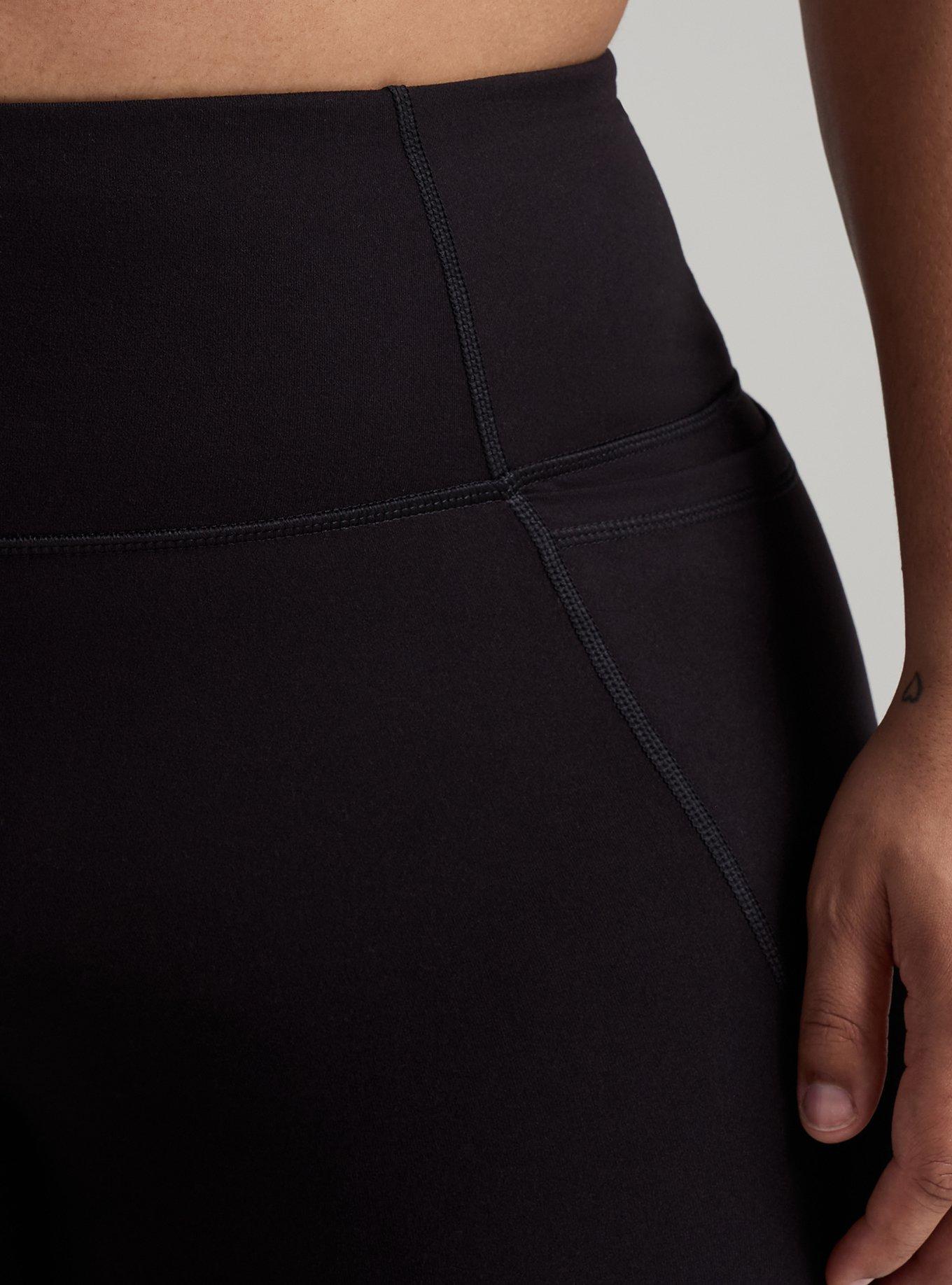 TRU Super Soft Performance Jersey Full-Length Active Legging, DEEP BLACK, alternate