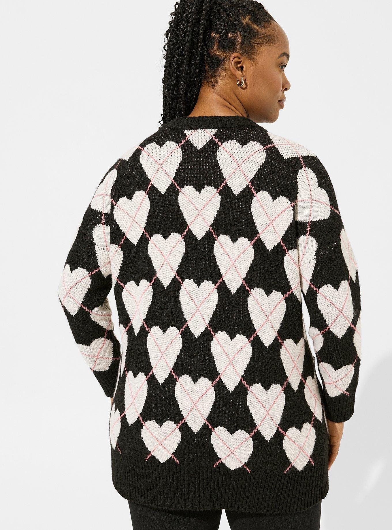 Torrid heart outlet sweater