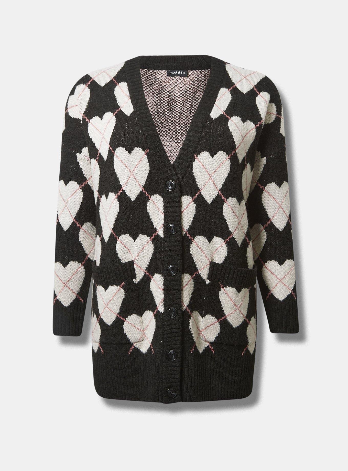 トップス Heart loose knit AM1102 ANDMARY】Heart loose knit