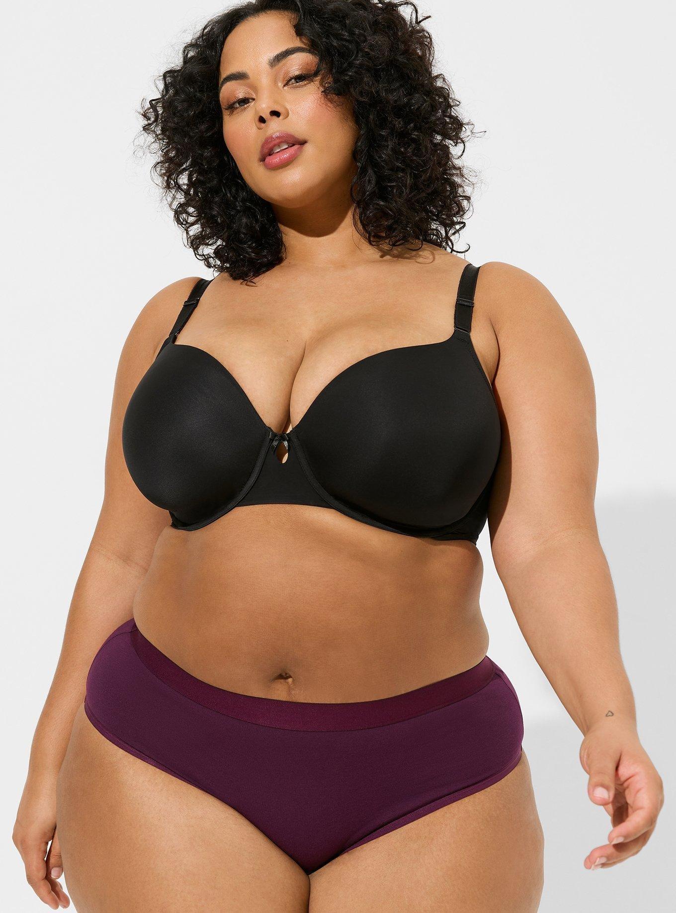 Plus Size - Cotton Mid-Rise Cheeky Panty - Torrid