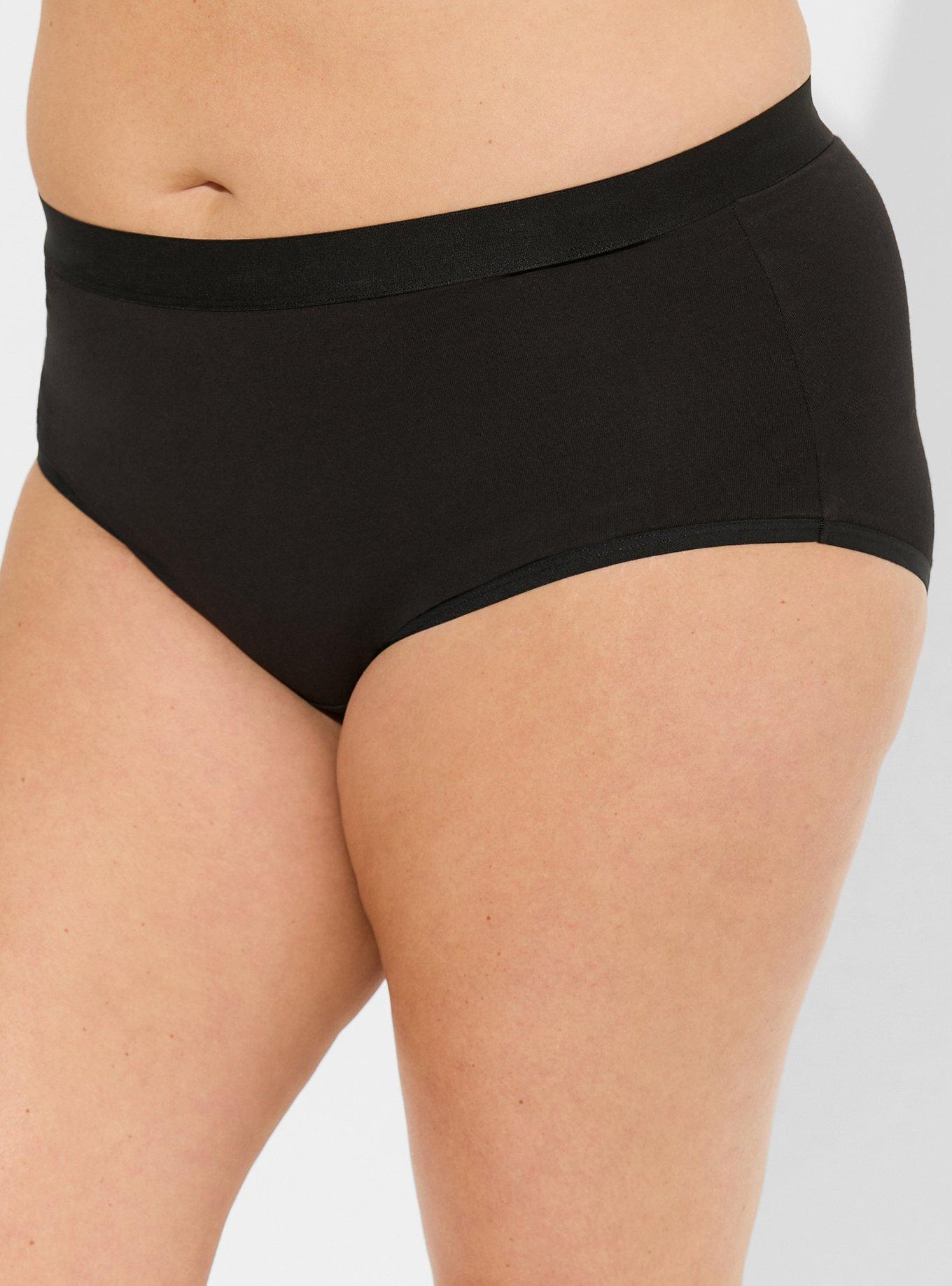 Comfort Elastic Cotton Mid Rise Brief Panty
