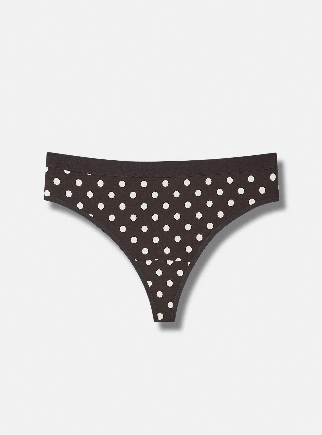 Mid-Rise Comfort Elastic Thong Panty