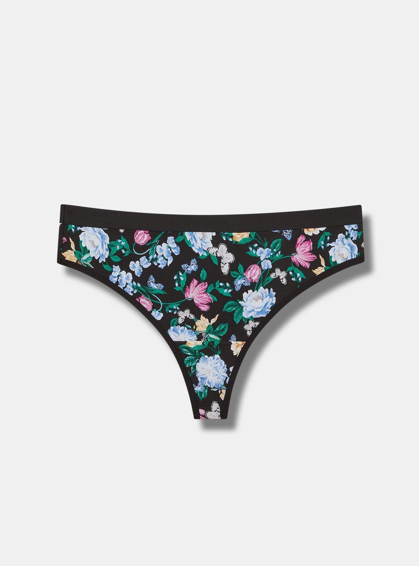 Printed Boyshort Panty, AOP Retro Butterfly Printed Boyshort Panty, AOP Retro Butterfly