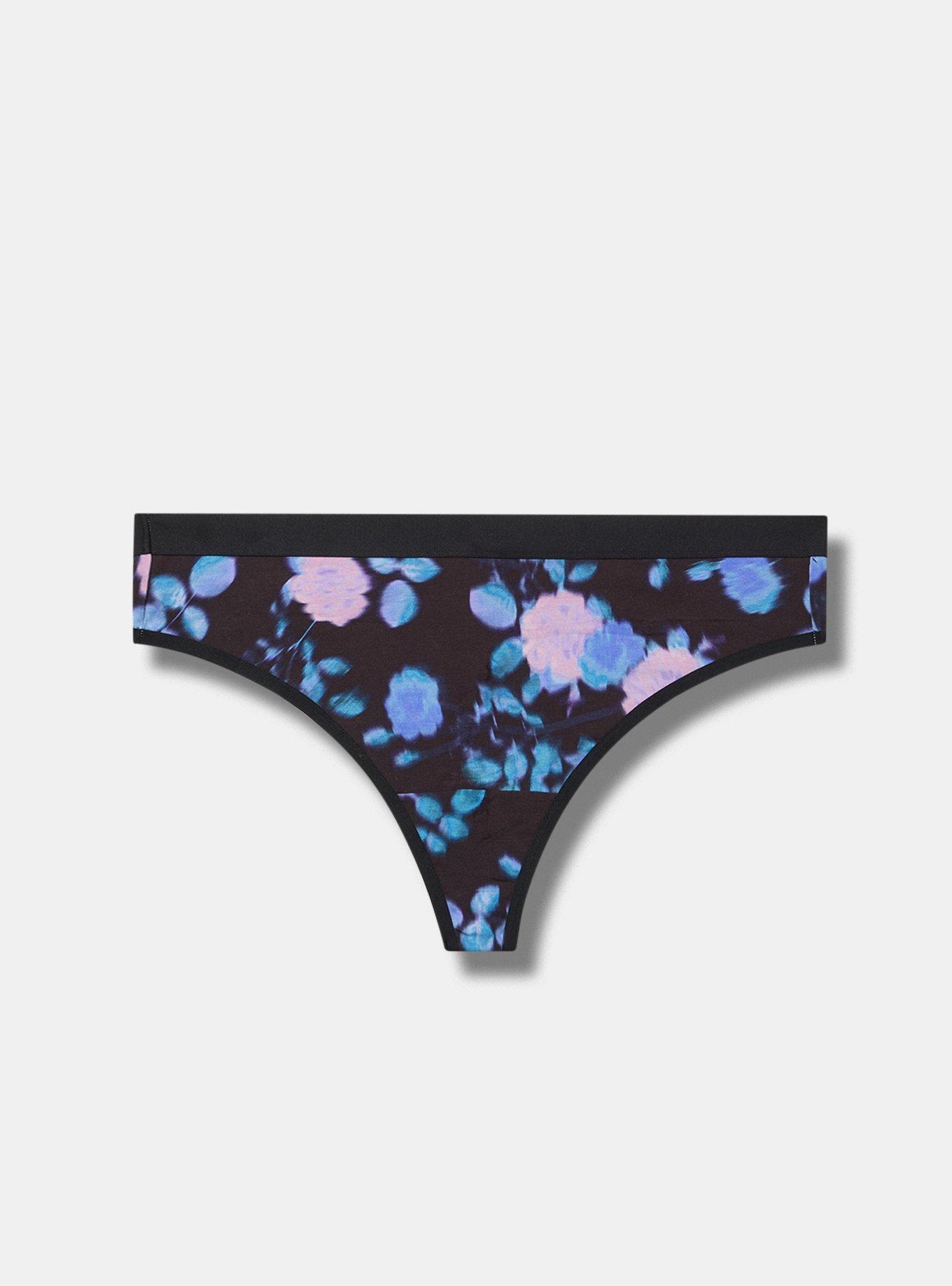 Mid-Rise Comfort Elastic Thong Panty