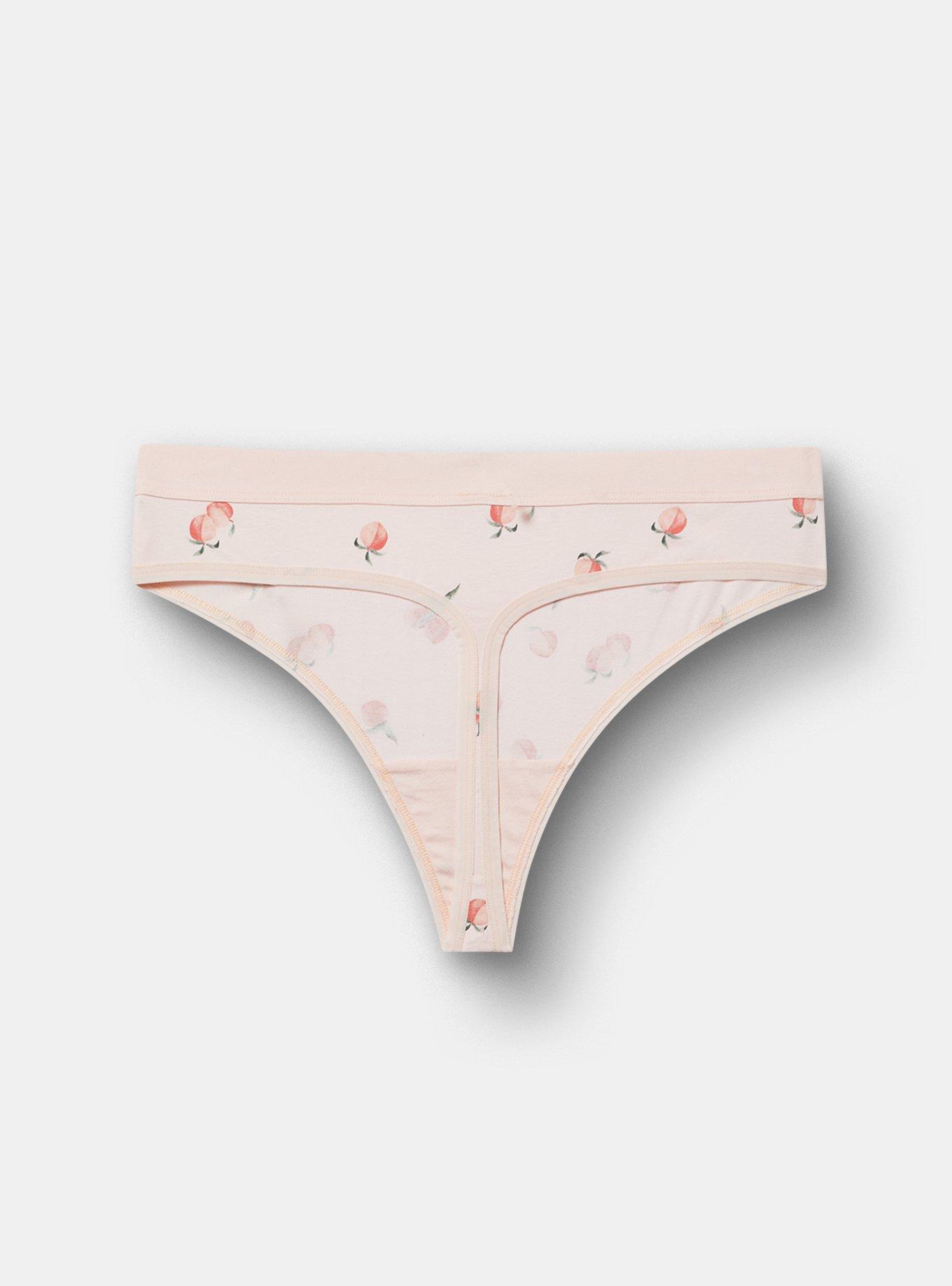 Mid-Rise Comfort Elastic Thong Panty