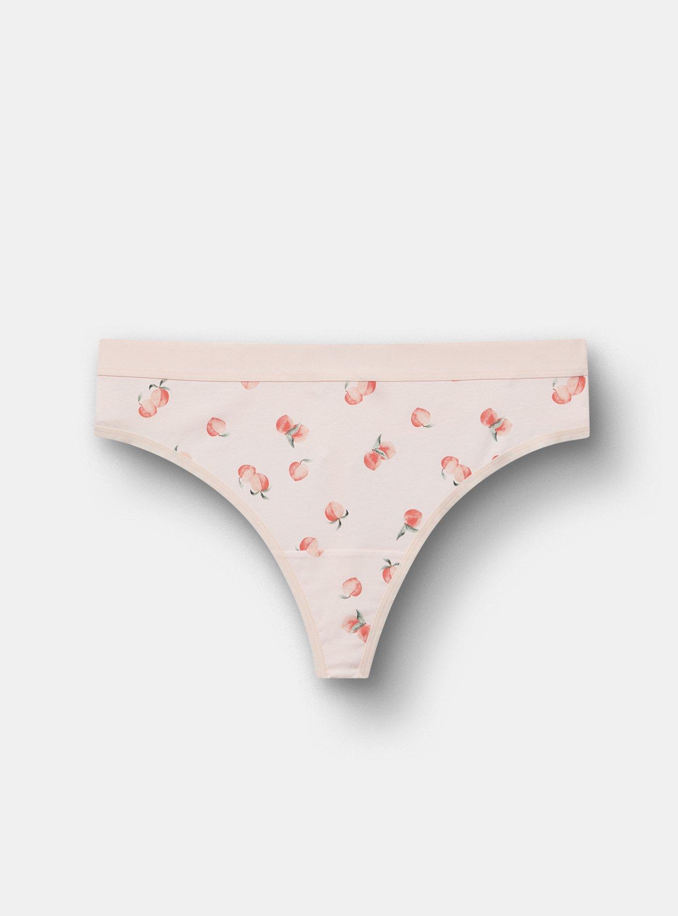 Mid-Rise Comfort Elastic Thong Panty