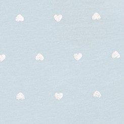 Comfort Elastic Cotton Mid-Rise Thong Panty, BRANDY HEARTS SKYWAY SILVER FOIL, swatch