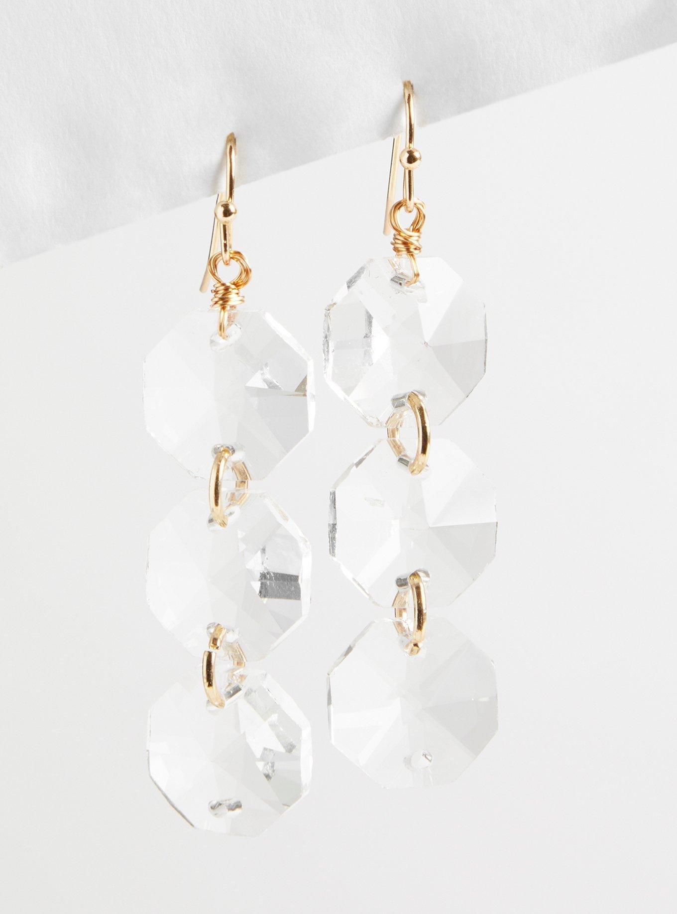 Plus Size Stone Linear Earring Torrid