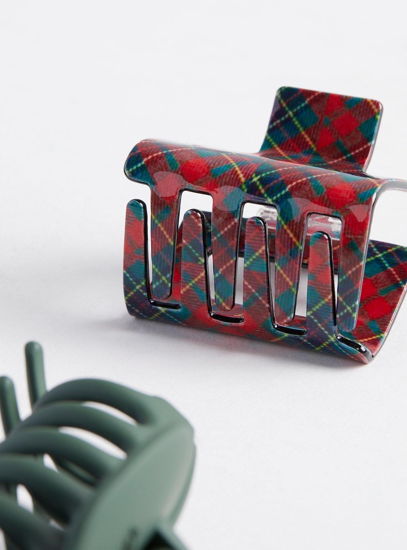 Holiday Claw Clip Set, , alternate