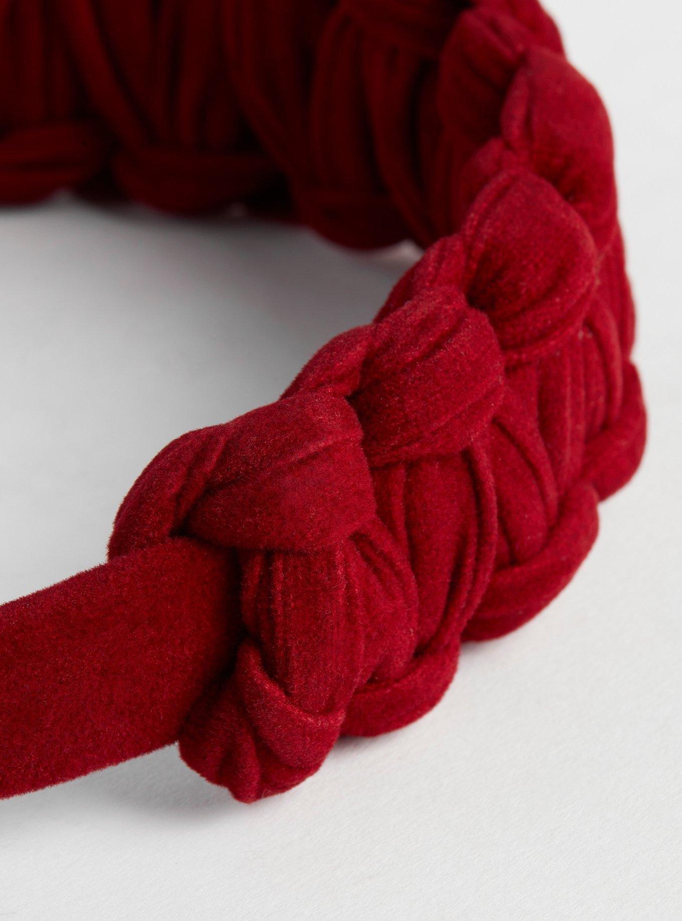 Plus Size Velvet Braid Headband Torrid