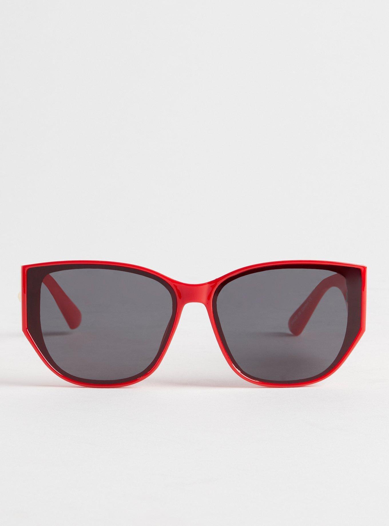 Cateye Flat Lens Sunglasses