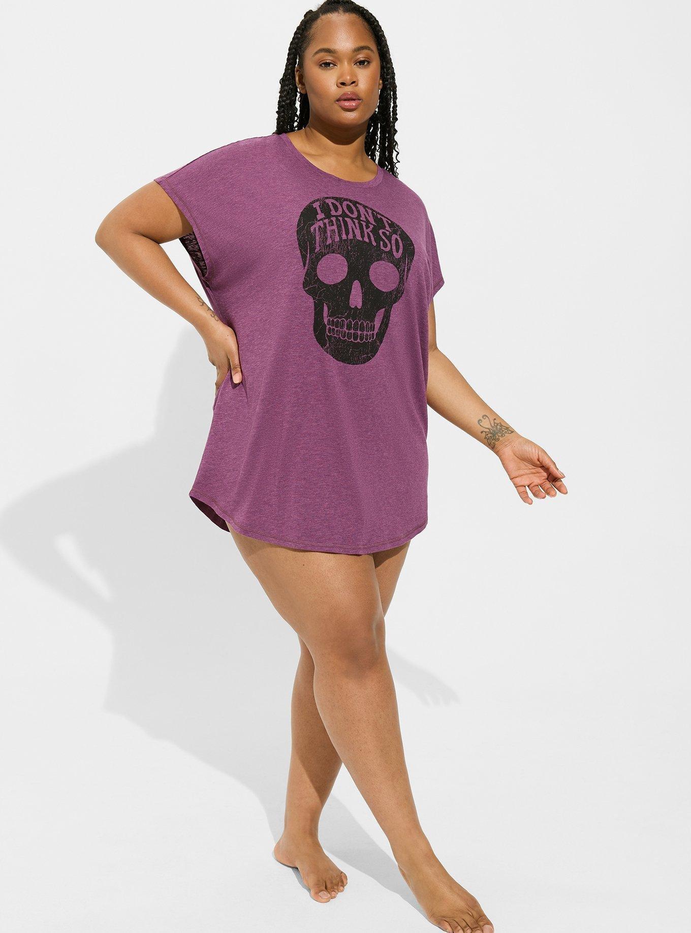 Super Soft Slub Dolman Sleep Dress