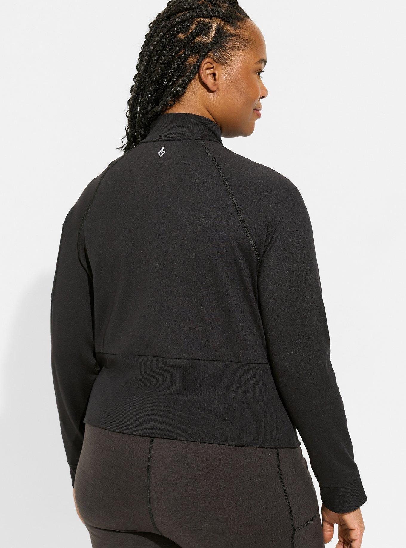 Super Soft Performance Jersey Funnel Neck Zip Jacket