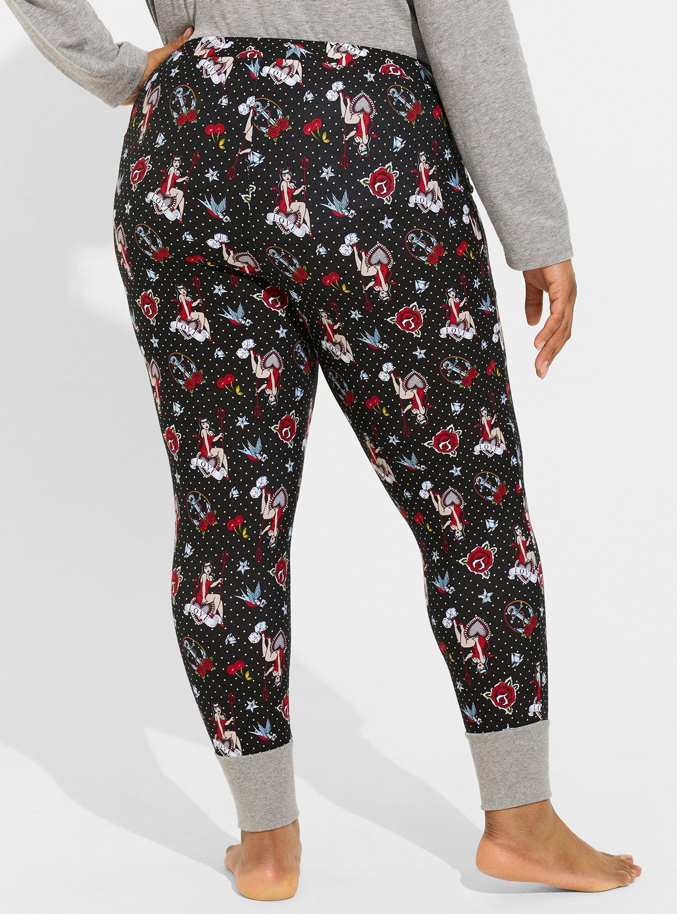 Plus Size - Foxy Full Length Sleep Legging - Torrid