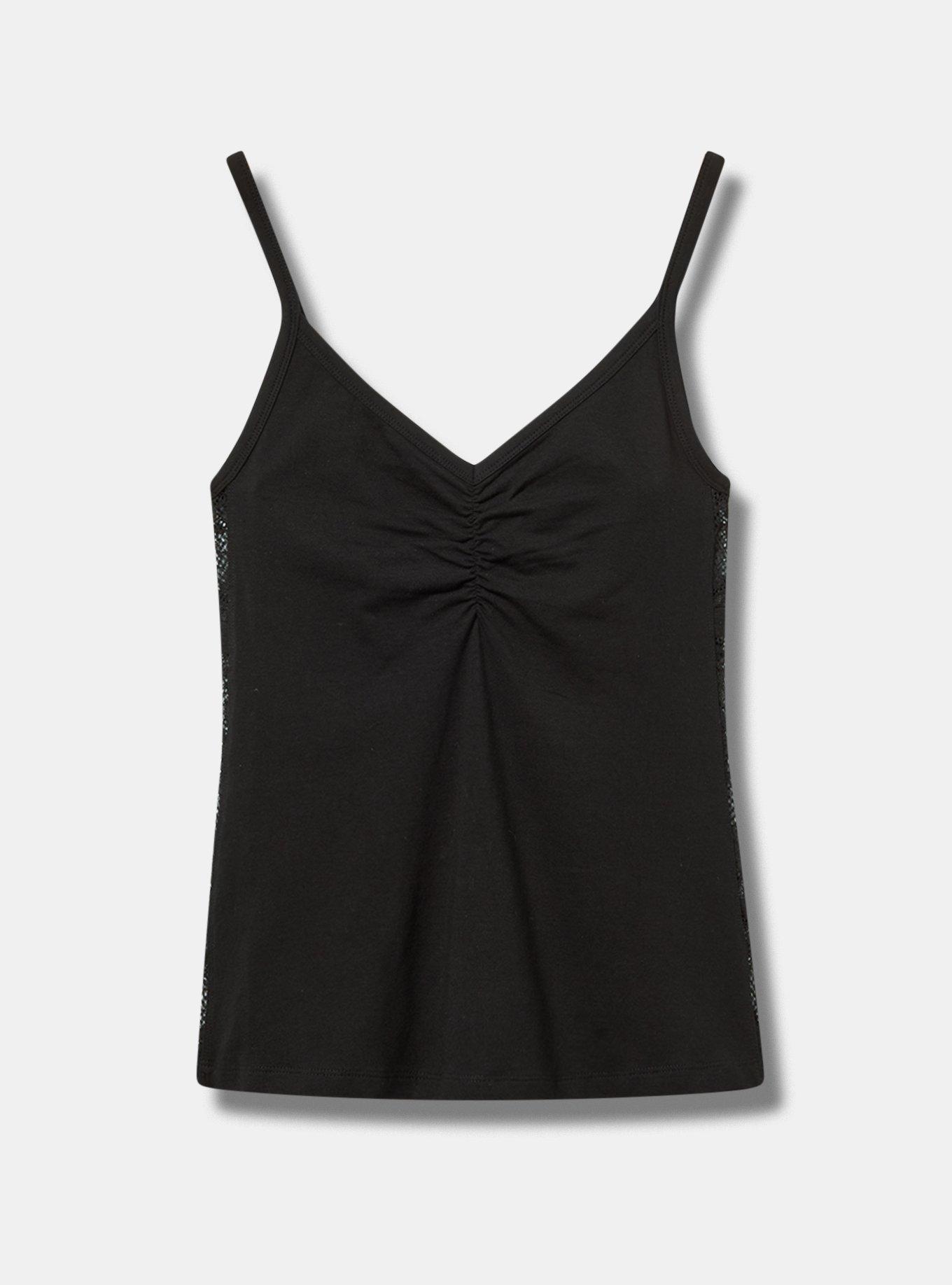 Foxy Lace Side Sleeveless Sleep Tank