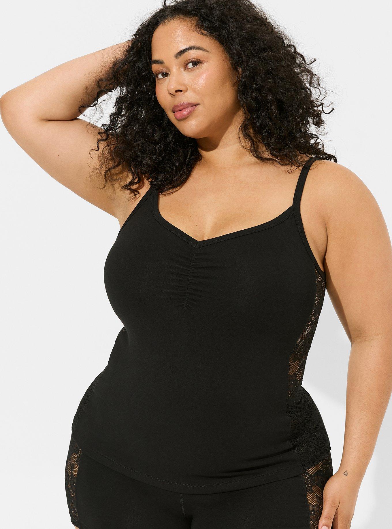 Plus Size - Stretch Lace Cami Bodysuit - Torrid