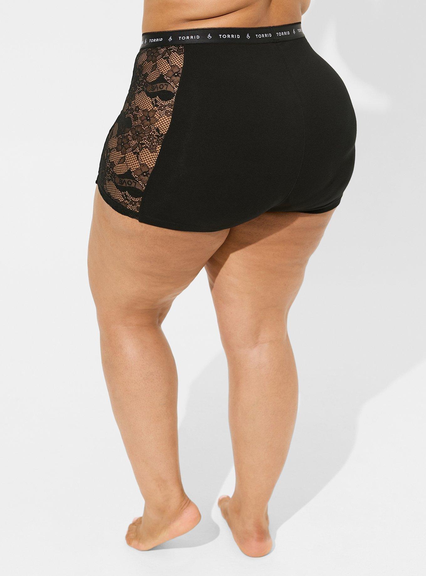 Foxy Torrid Logo Lace Sleep Boyshort