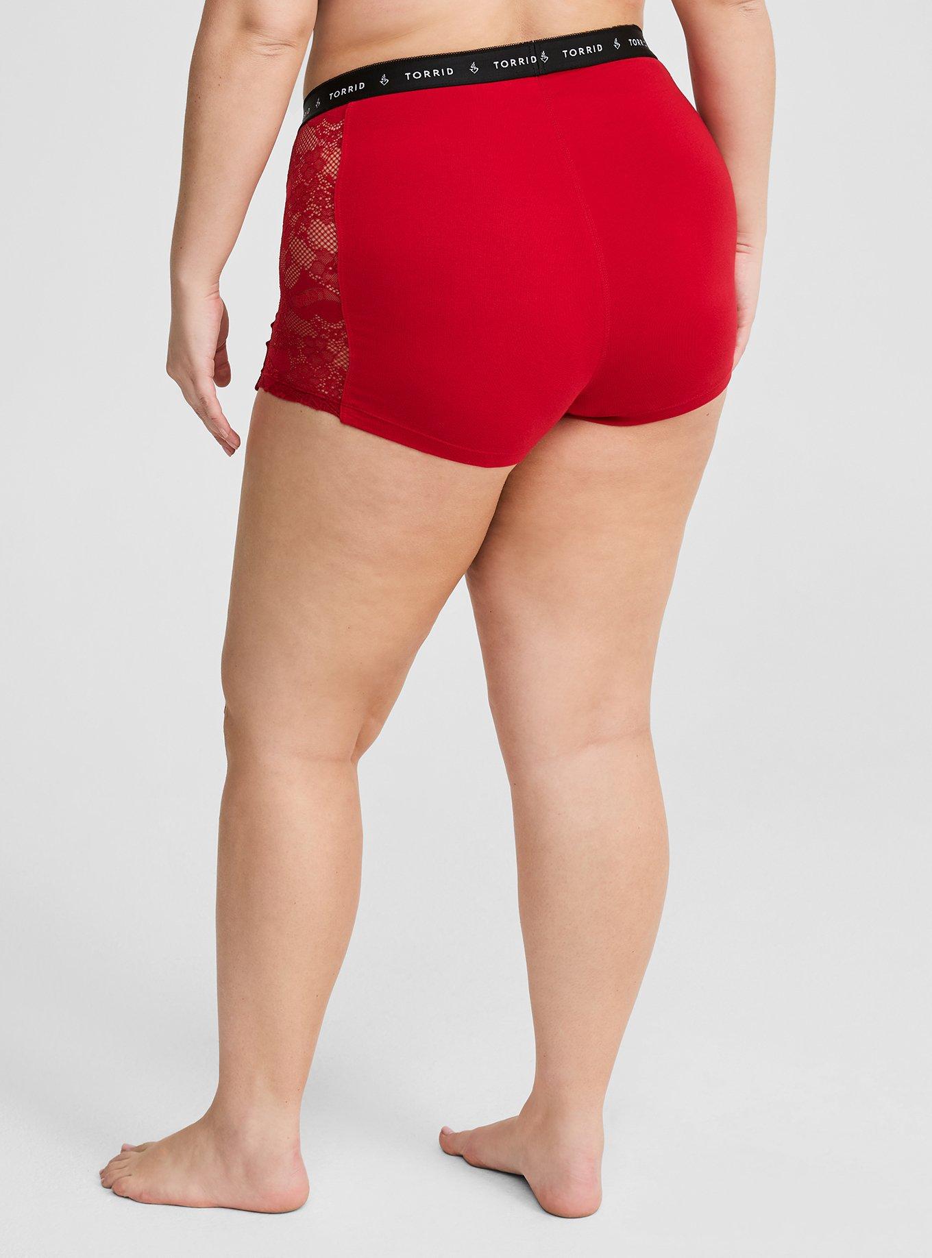 Foxy Torrid Logo Lace Sleep Boyshort