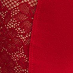 Foxy Torrid Logo Lace Sleep Boyshort, JESTER RED, swatch