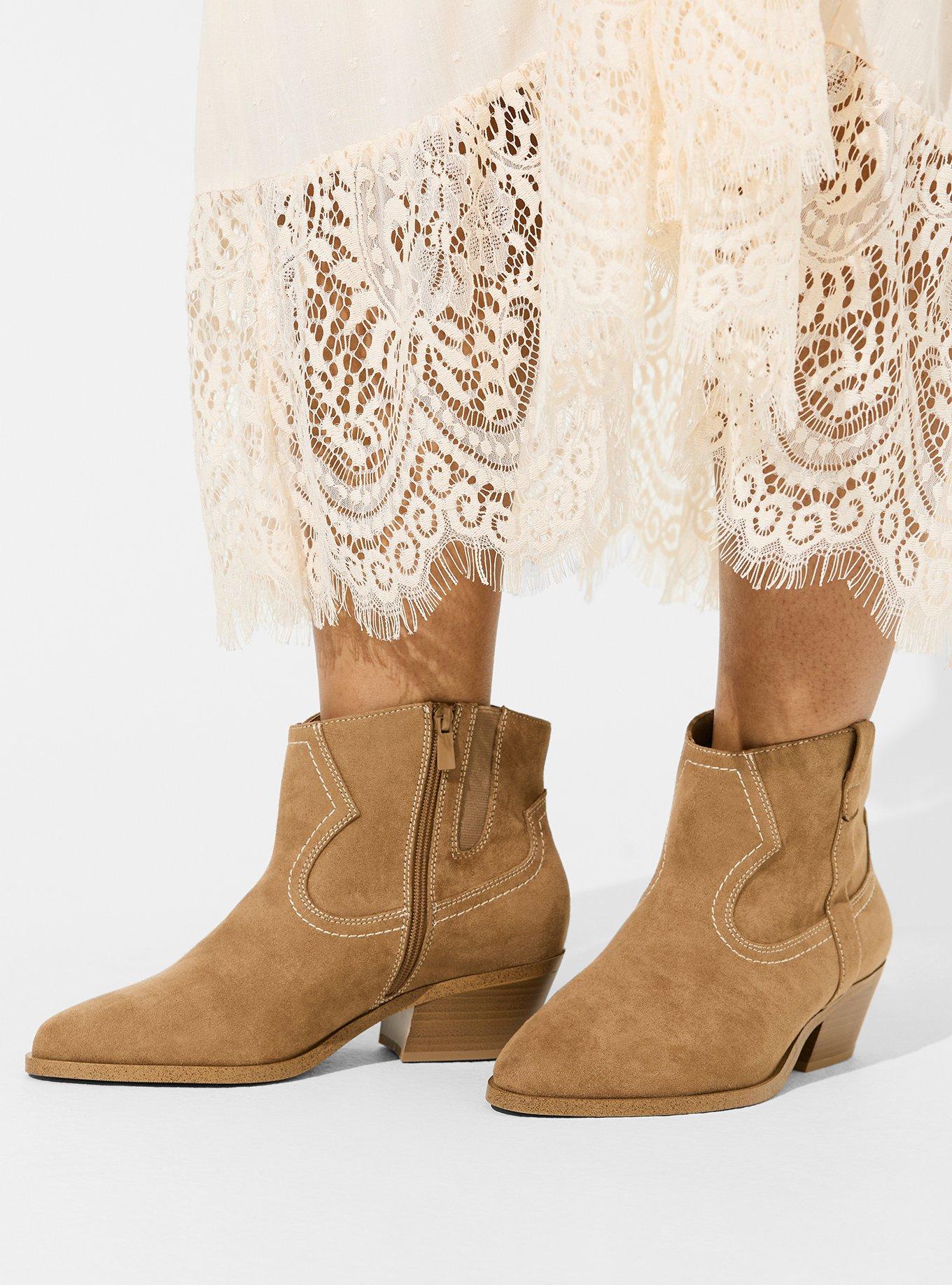 Plus Size - Ankle Western Bootie (WW) - Torrid