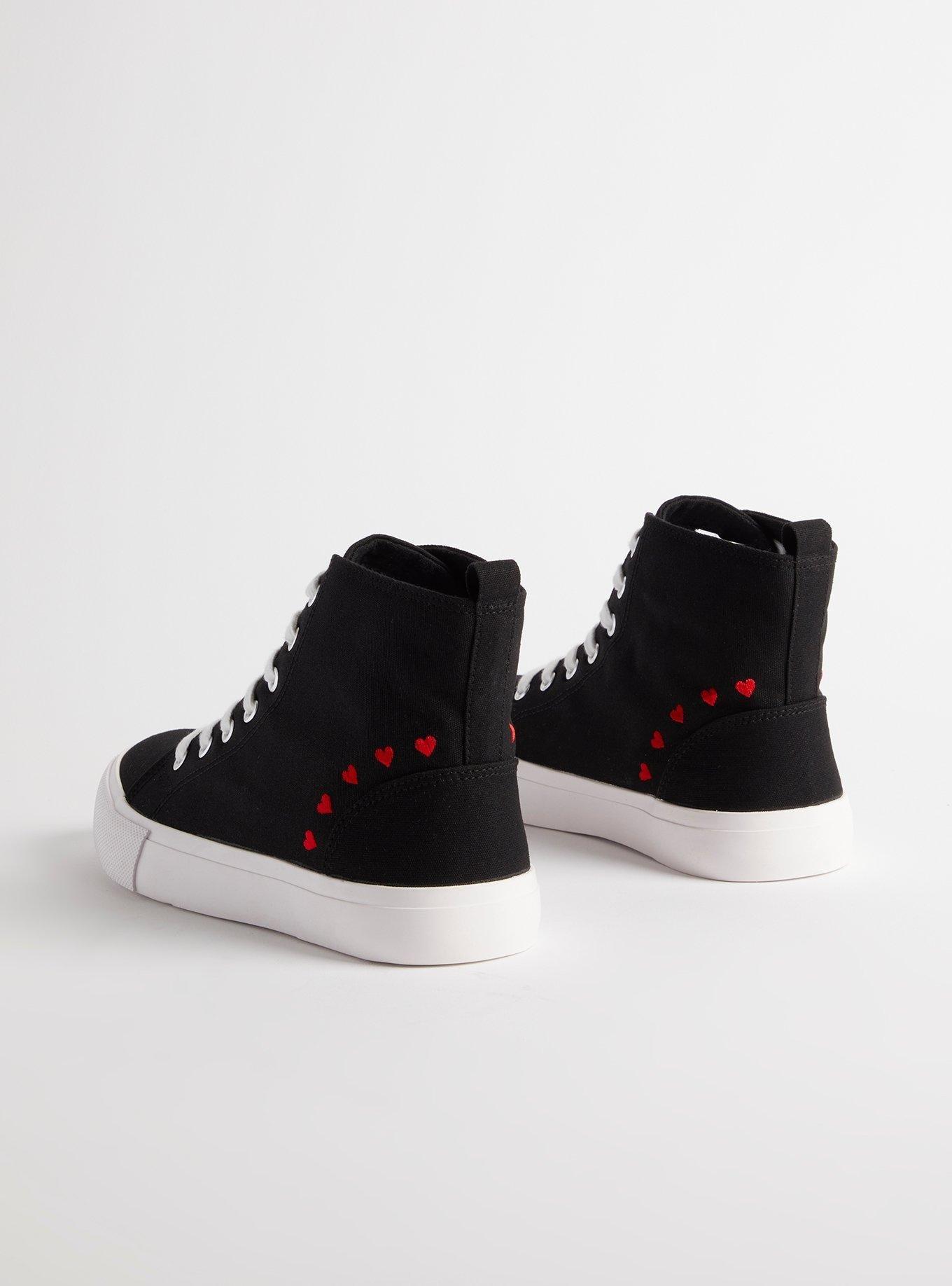 Heart Motif High Top Sneaker (WW