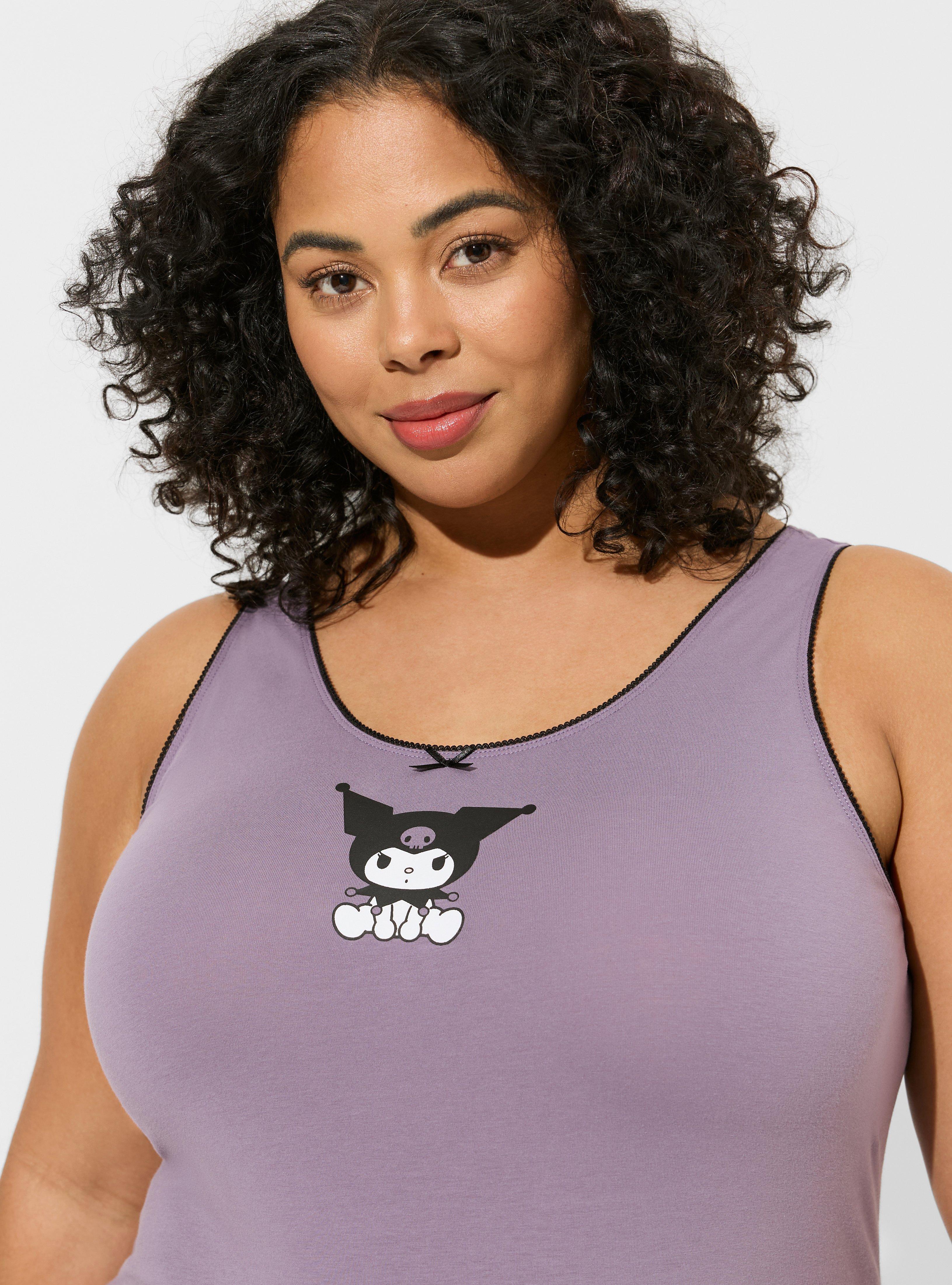 Plus Size - Sanrio Kuromi Cotton Sleep Tank - Torrid