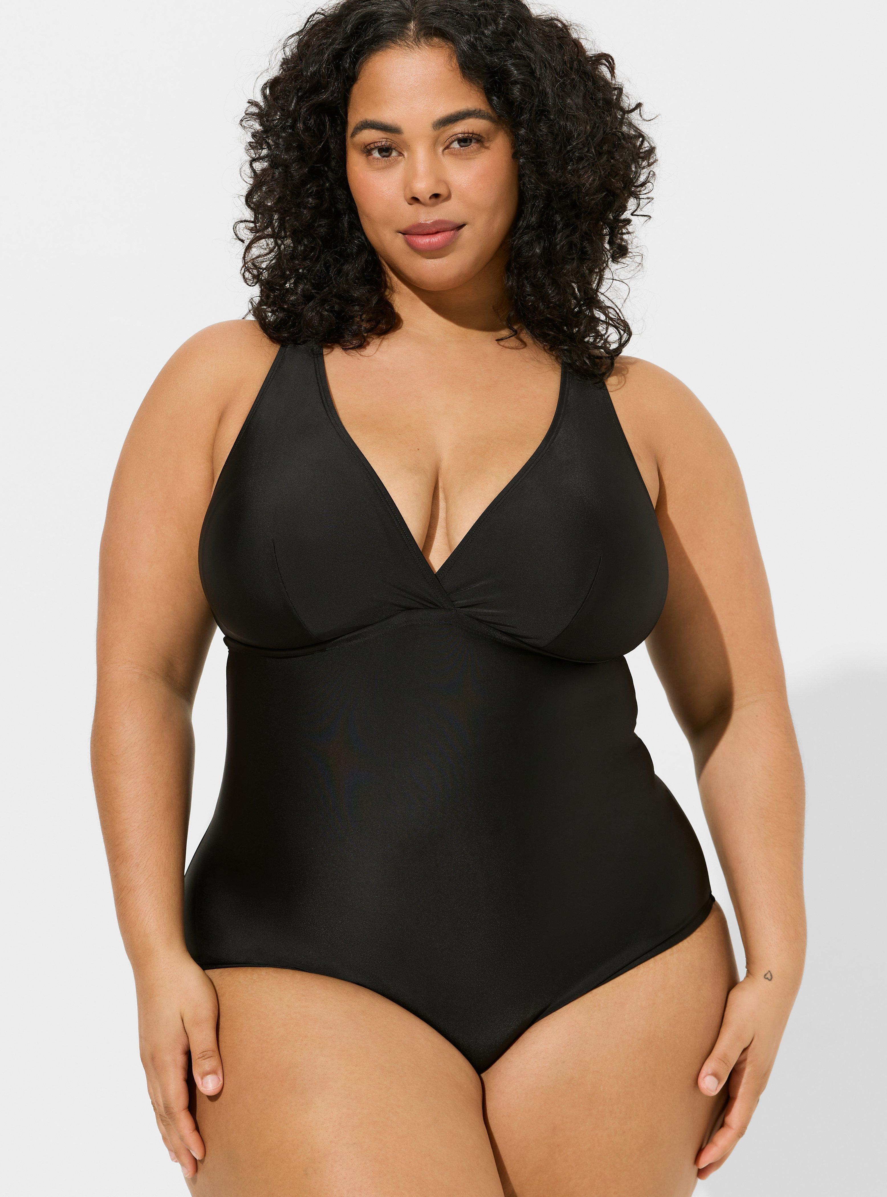 Wireless Triangle One Piece Swimsuit