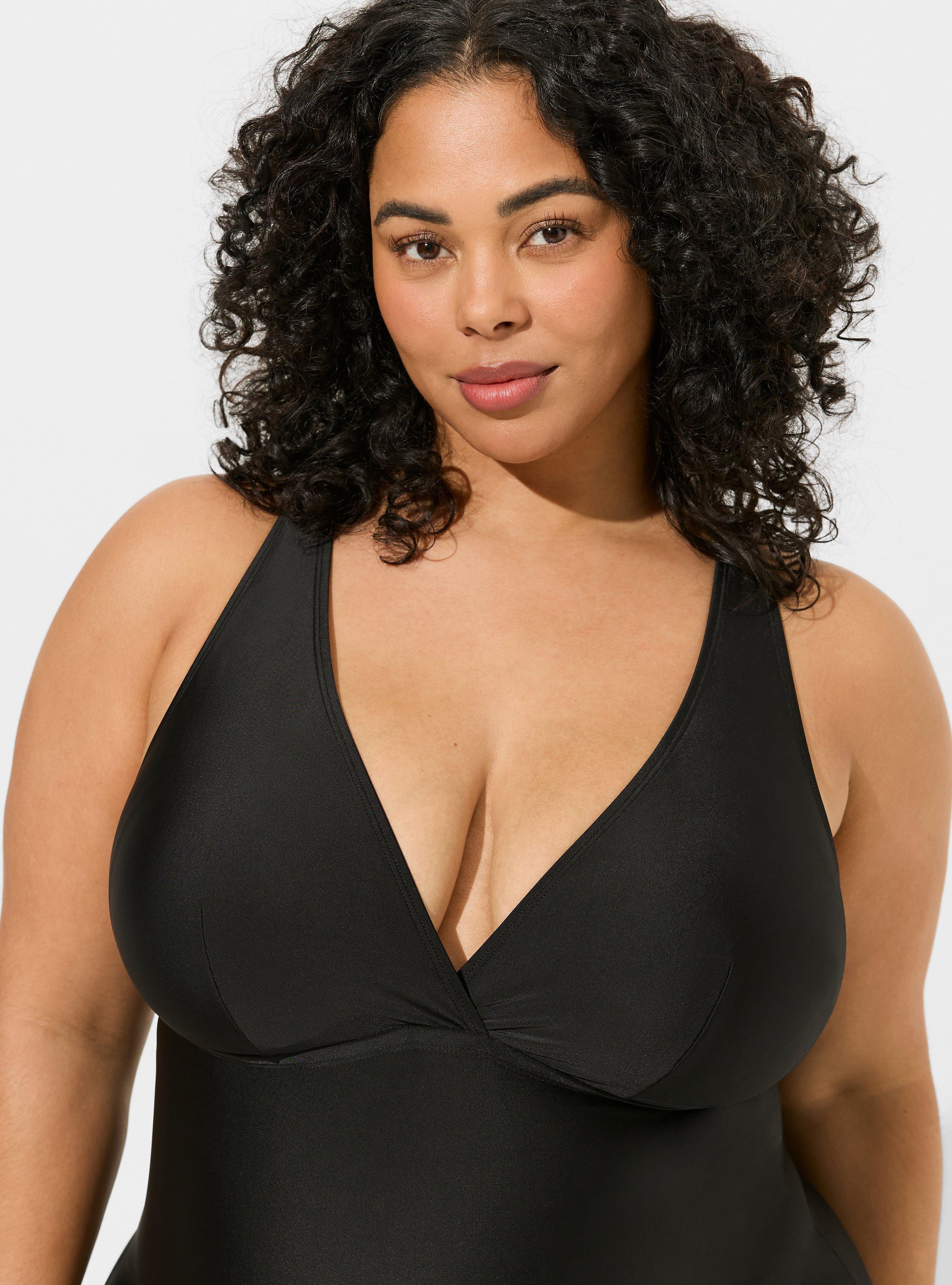 Wireless Triangle One Piece Swimsuit