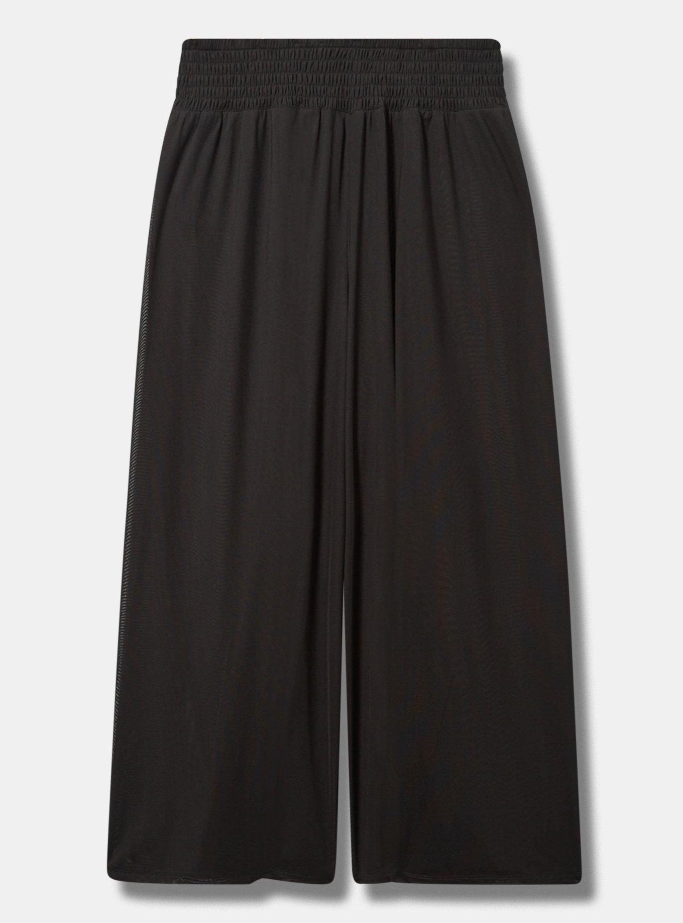 High-Rise Mesh Cover-Up Pant