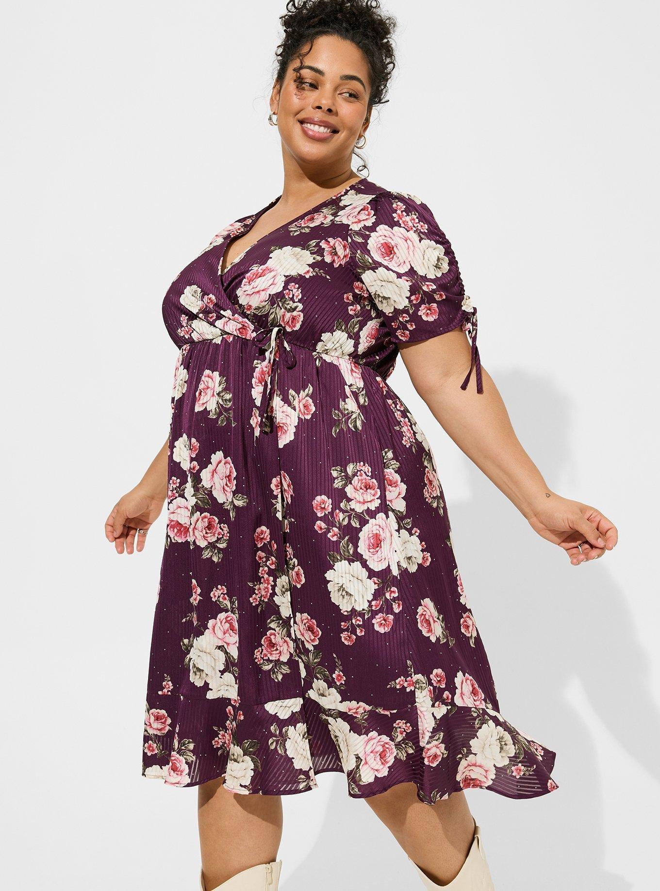 Torrid store wrap dress