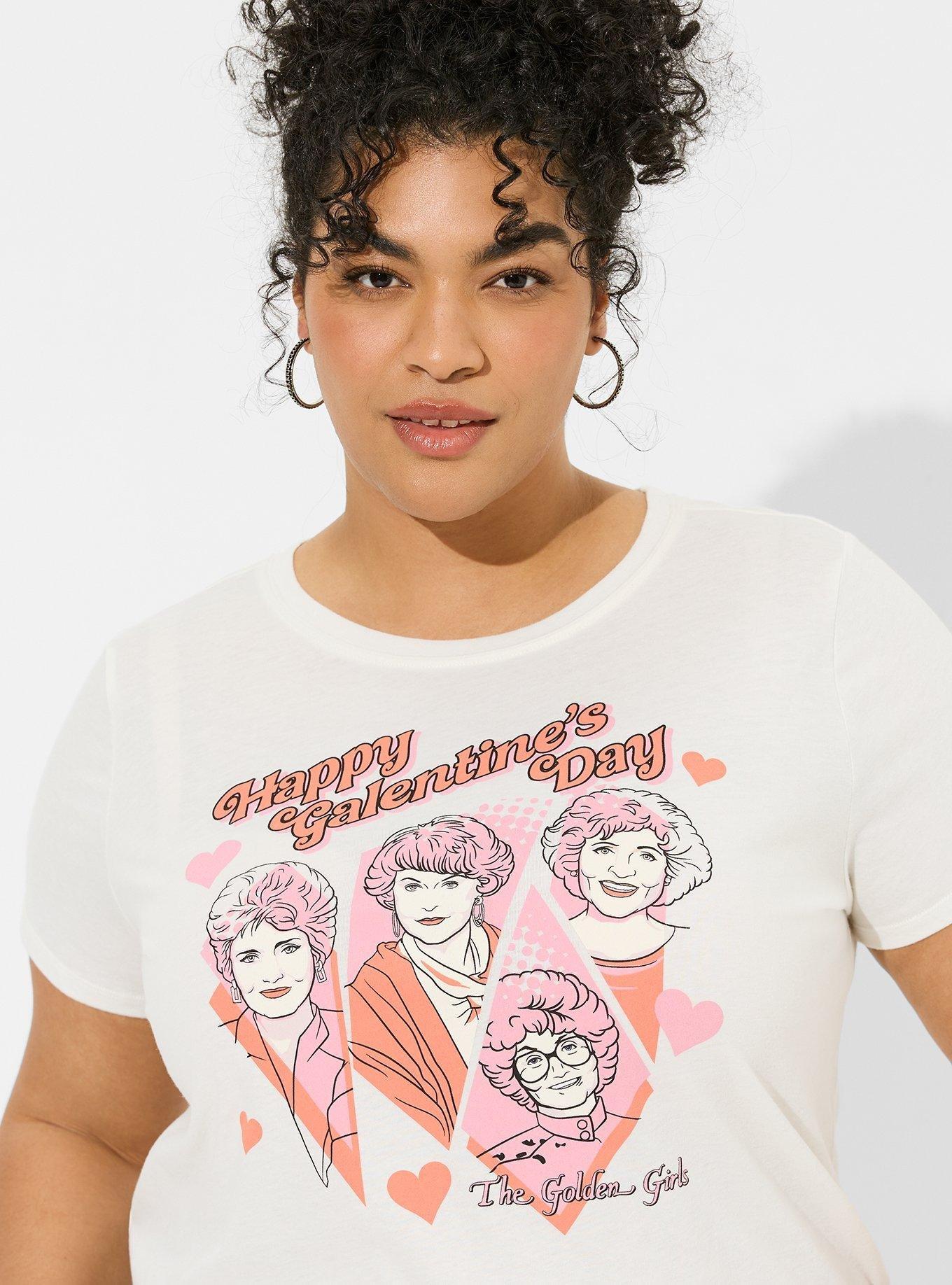 Golden Girls Valentine Classic Fit Cotton Crew Tee