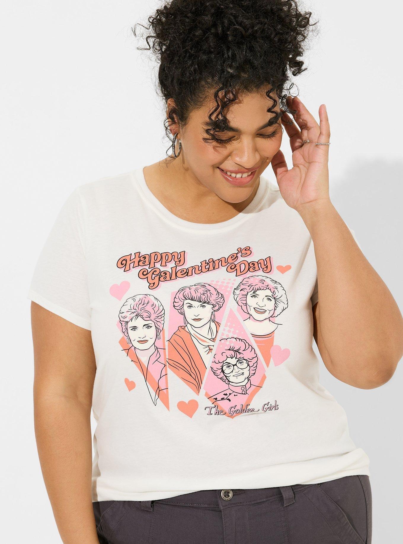 Golden Girls Valentine Classic Fit Cotton Crew Tee