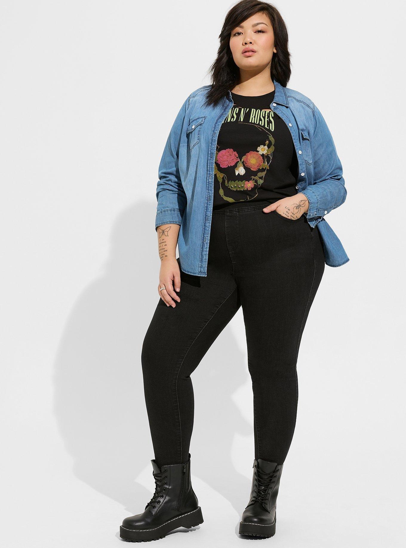 Plus Size - Lean Jean - Super Stretch Medium Wash - Torrid