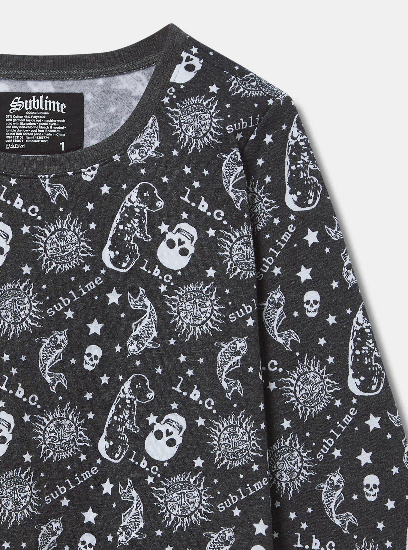 Sublime Cozy Fleece Crew All Over Print Sweatshirt