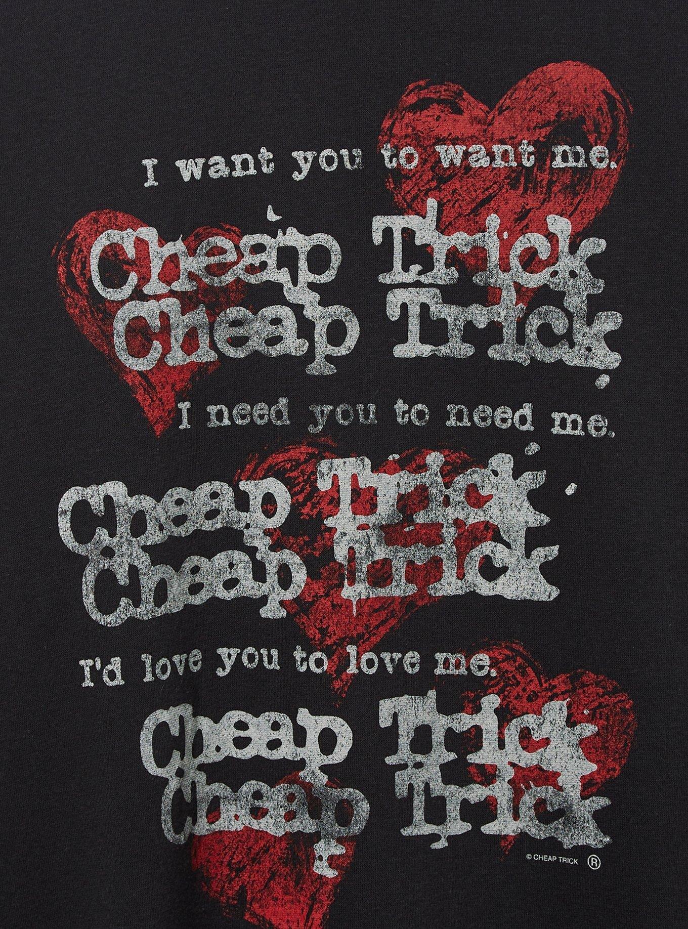 Cheap Trick Cozy Fleece Crew Sweatshirt