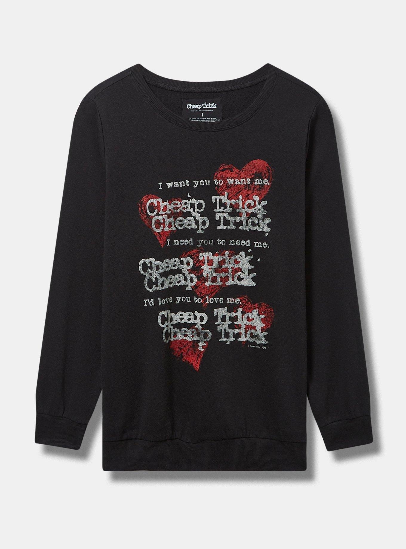 Cheap Trick Cozy Fleece Crew Sweatshirt