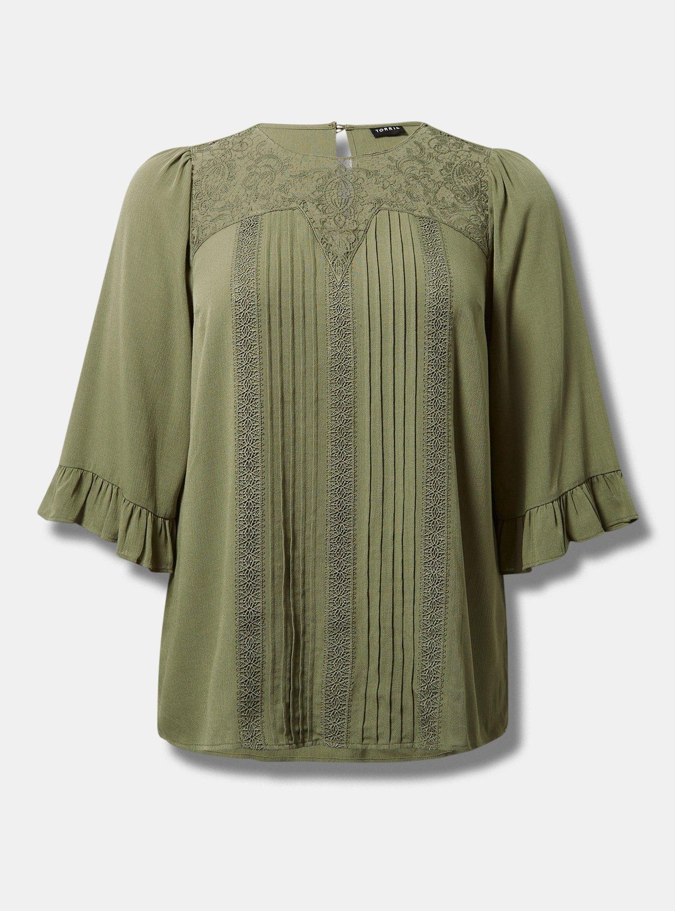 Torrid Crochet Tunic Tops & Blouses