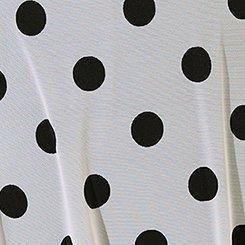 Retro Underwire Mesh Overlay Dress With Brief, LOVELY DOTS, swatch