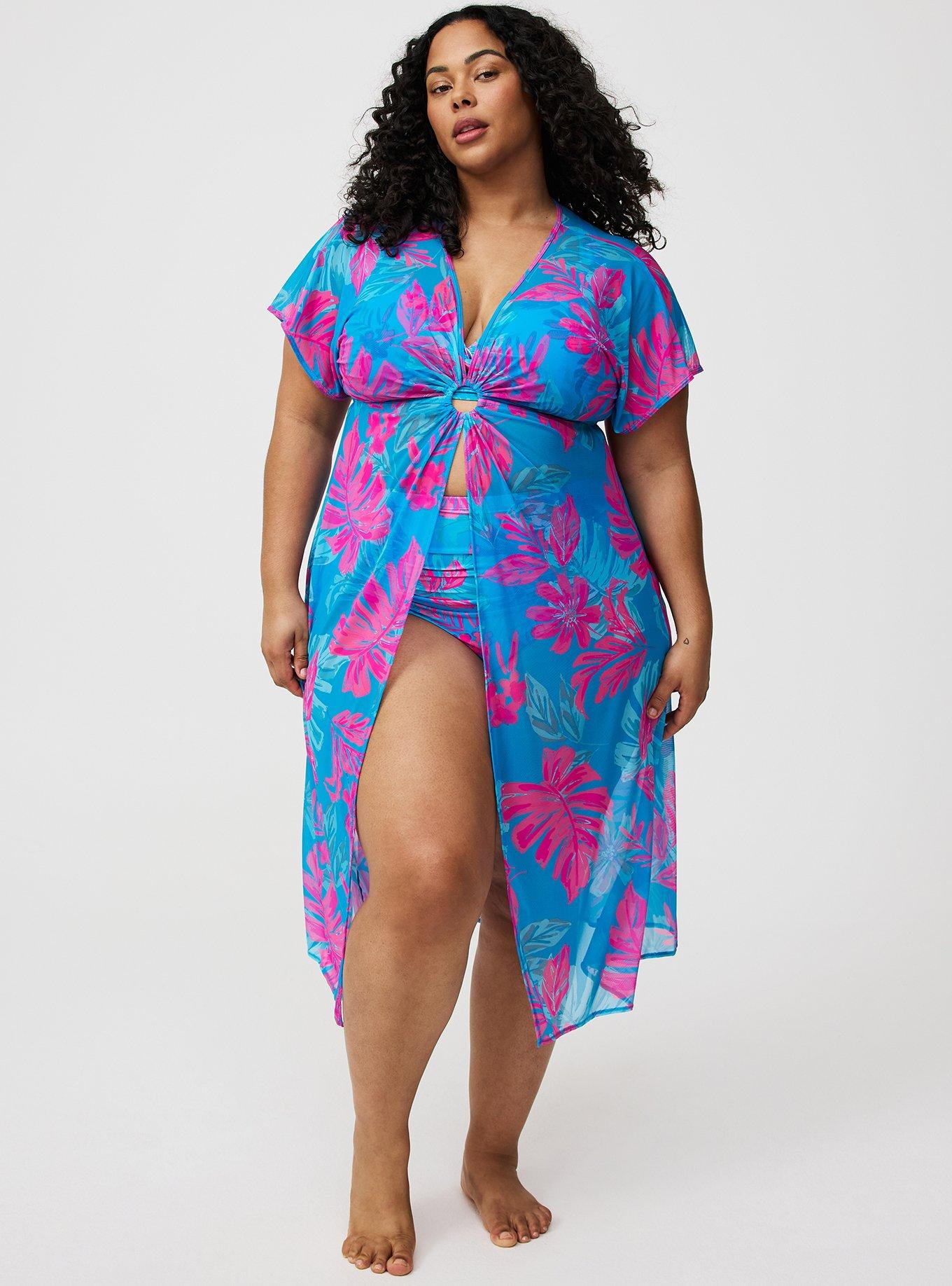 Mesh O-Ring Swim Cover-Up